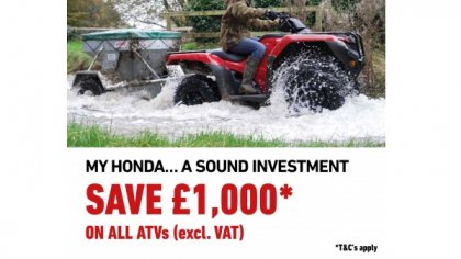 £1000 Honda ATV Offer